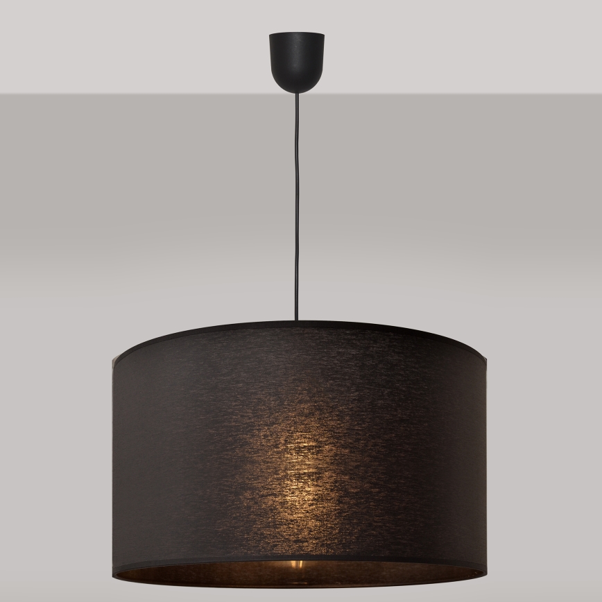 Chandelier on a string ALBA 1xE27/15W/230V d. 45 cm black