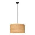 Chandelier on a string ALBA 1xE27/15W/230V d. 45 cm brown/black