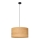 Chandelier on a string ALBA 1xE27/15W/230V d. 45 cm brown/black