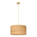 Chandelier on a string ALBA 1xE27/15W/230V d. 45 cm brown