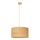 Chandelier on a string ALBA 1xE27/15W/230V d. 45 cm brown