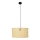 Chandelier on a string ALBA 1xE27/15W/230V d. 45 cm rattan/black