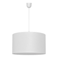 Chandelier on a string ALBA 1xE27/15W/230V d. 45 cm white