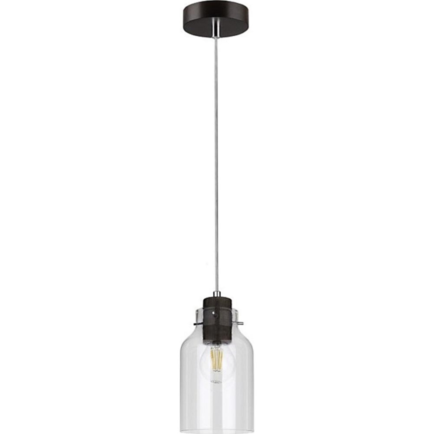 Chandelier on a string ALESSANDRO 1xE27/60W/230V beech