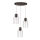 Chandelier on a string ALESSANDRO 3xE27/60W/230V beech