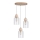 Chandelier on a string ALESSANDRO 3xE27/60W/230V oak