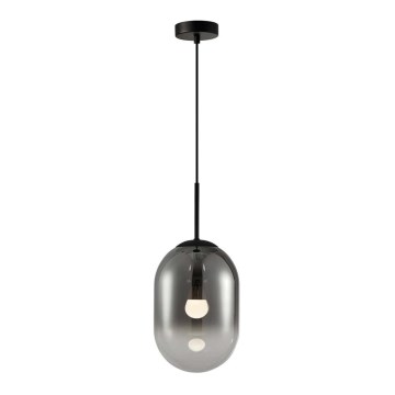 Chandelier on a string ALIAS 1xE14/40W/230V d. 24 cm black/grey
