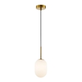 Chandelier on a string ALIAS 1xG9/8W/230V d. 12 cm gold