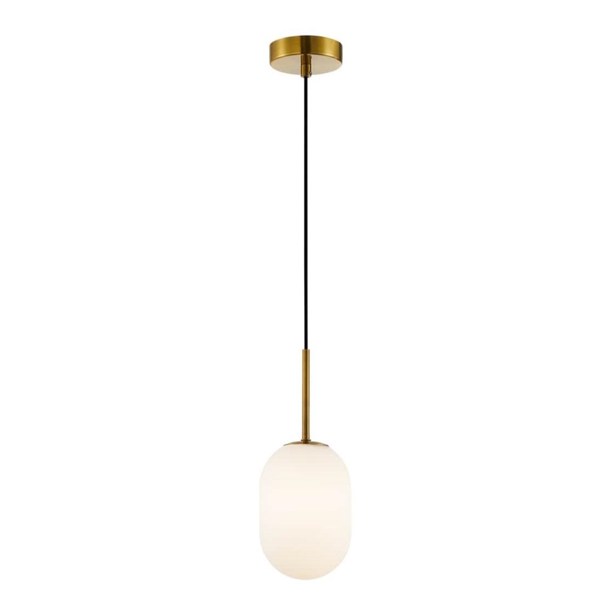 Chandelier on a string ALIAS 1xG9/8W/230V d. 12 cm gold