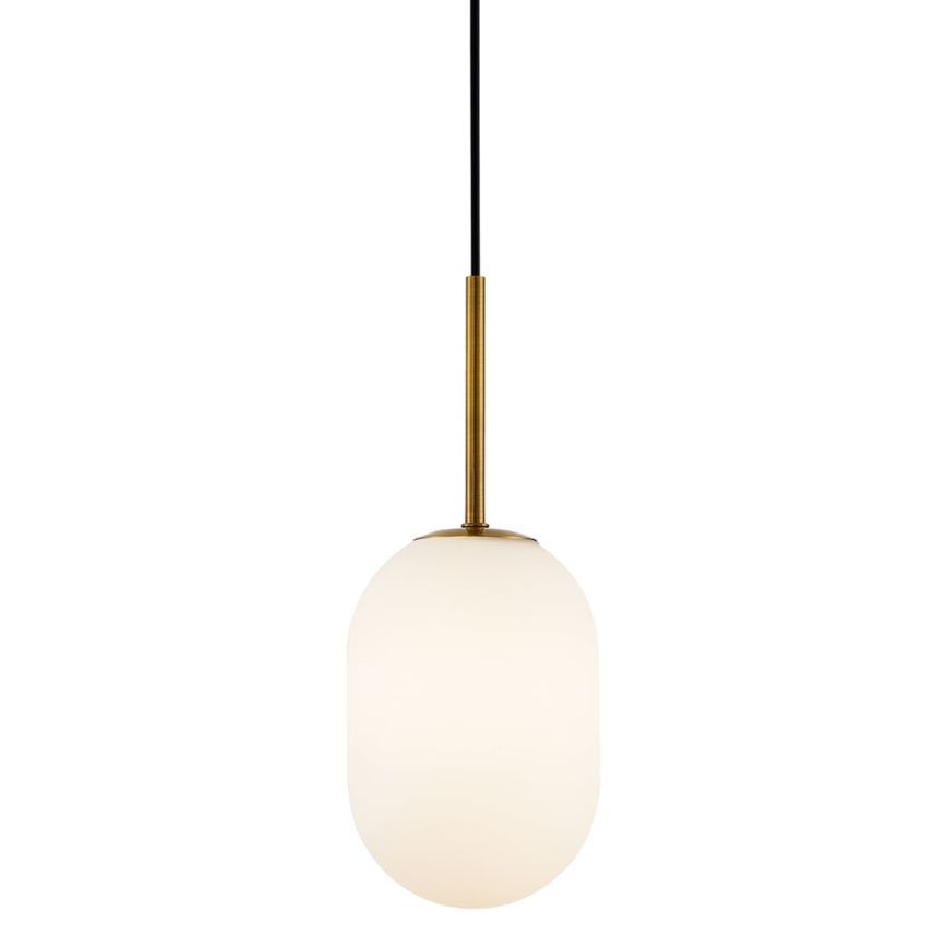 Chandelier on a string ALIAS 1xG9/8W/230V d. 12 cm gold
