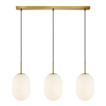 Chandelier on a string ALIAS 3xE14/40W/230V gold