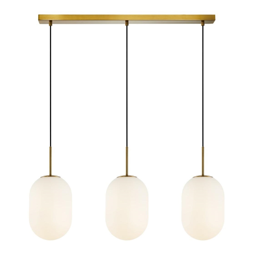 Chandelier on a string ALIAS 3xE14/40W/230V gold