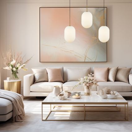 Chandelier on a string ALIAS 3xE14/40W/230V gold