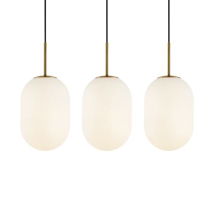 Chandelier on a string ALIAS 3xE14/40W/230V gold