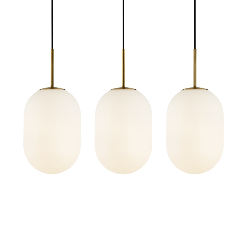 Chandelier on a string ALIAS 3xE14/40W/230V gold