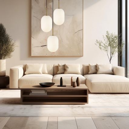 Chandelier on a string ALIAS 3xE14/40W/230V gold