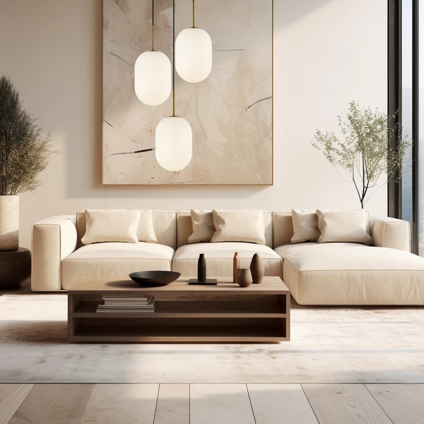 Chandelier on a string ALIAS 3xE14/40W/230V gold