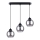 Chandelier on a string ALINO 3xE27/60W/230V black
