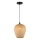 Chandelier on a string ALMA 1xE27/60W/230V d. 23 cm bamboo