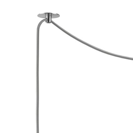 Chandelier on a string ALMA 1xGU10/35W/230V chrome