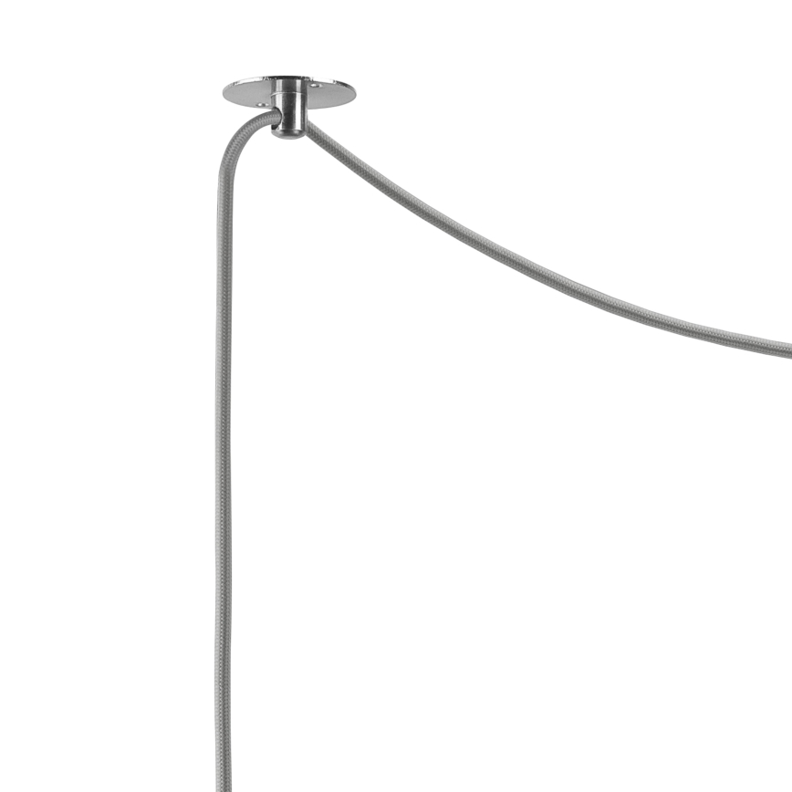 Chandelier on a string ALMA 1xGU10/35W/230V chrome
