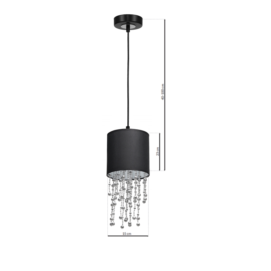 Chandelier on a string ALMERIA 1xE27/60W/230V
