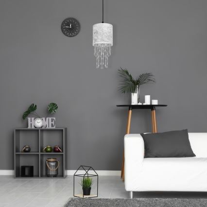 Chandelier on a string ALMERIA 1xE27/60W/230V