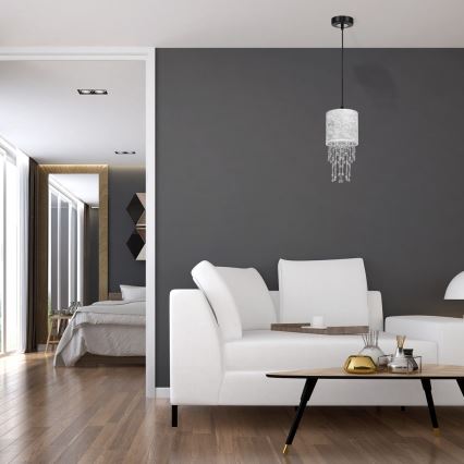 Chandelier on a string ALMERIA 1xE27/60W/230V