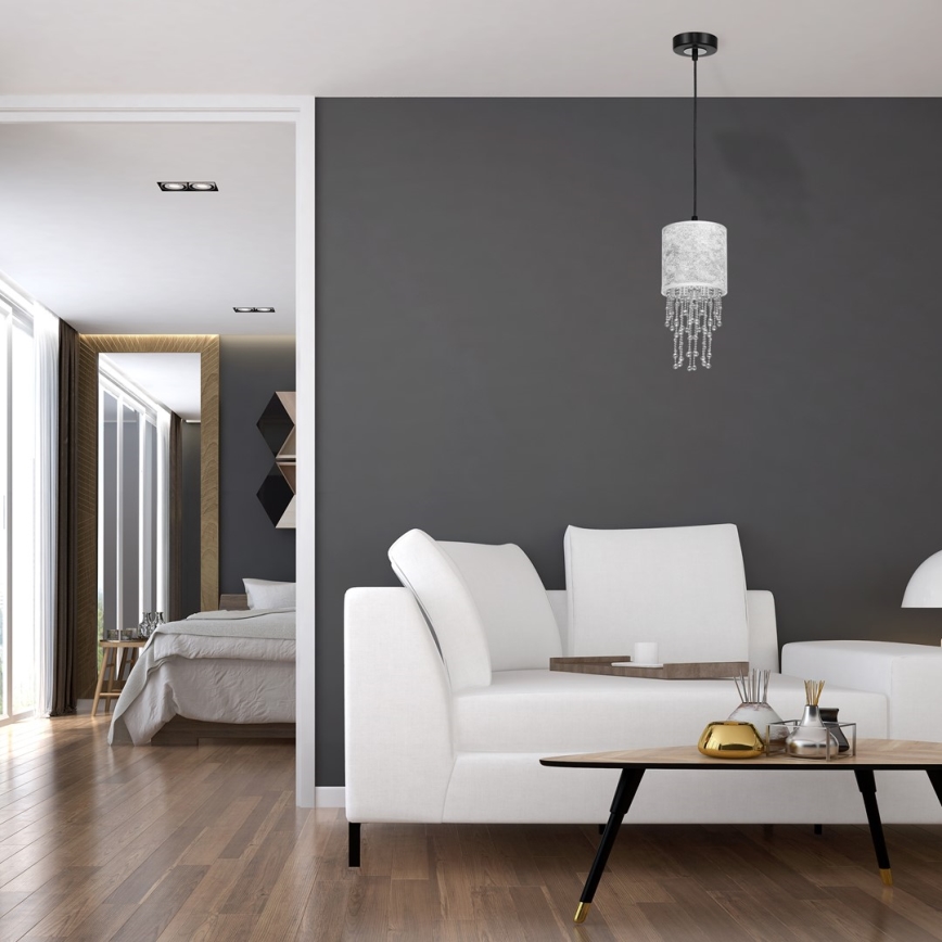 Chandelier on a string ALMERIA 1xE27/60W/230V
