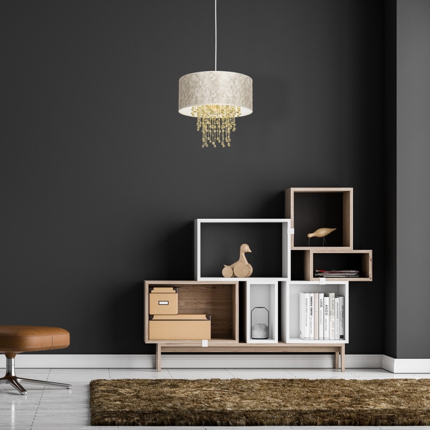 Chandelier on a string ALMERIA 1xE27/60W/230V