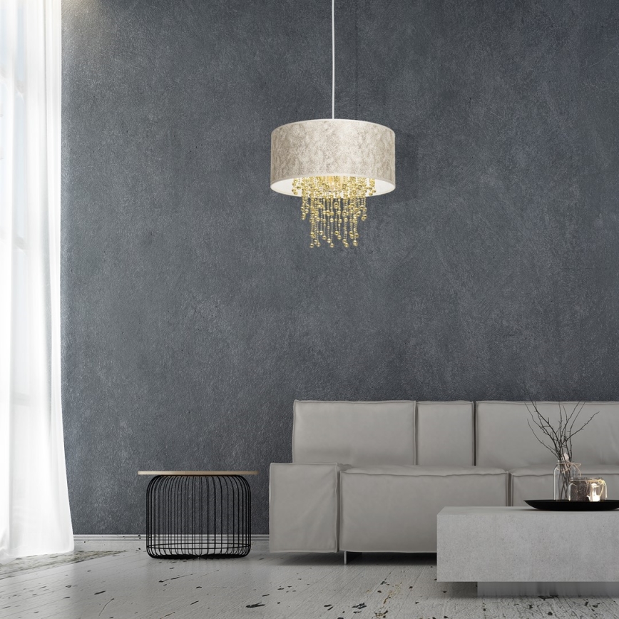 Chandelier on a string ALMERIA 1xE27/60W/230V