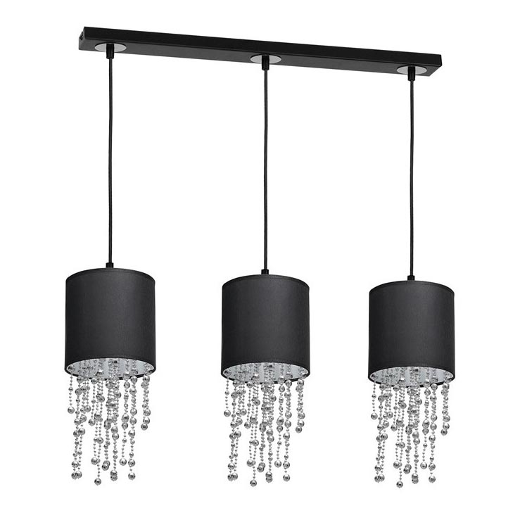 Chandelier on a string ALMERIA 3xE27/60W/230V