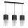 Chandelier on a string ALMERIA 3xE27/60W/230V