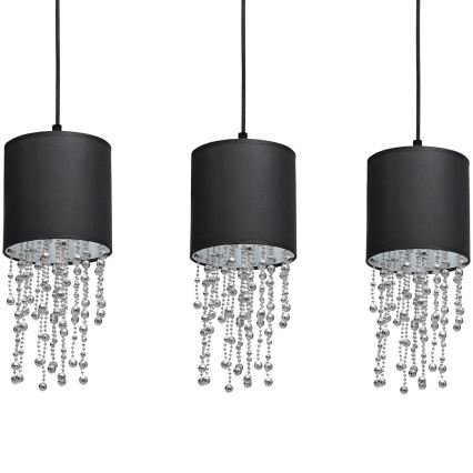 Chandelier on a string ALMERIA 3xE27/60W/230V