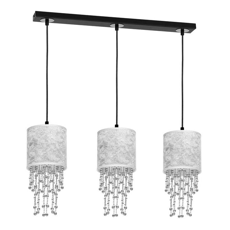 Chandelier on a string ALMERIA 3xE27/60W/230V