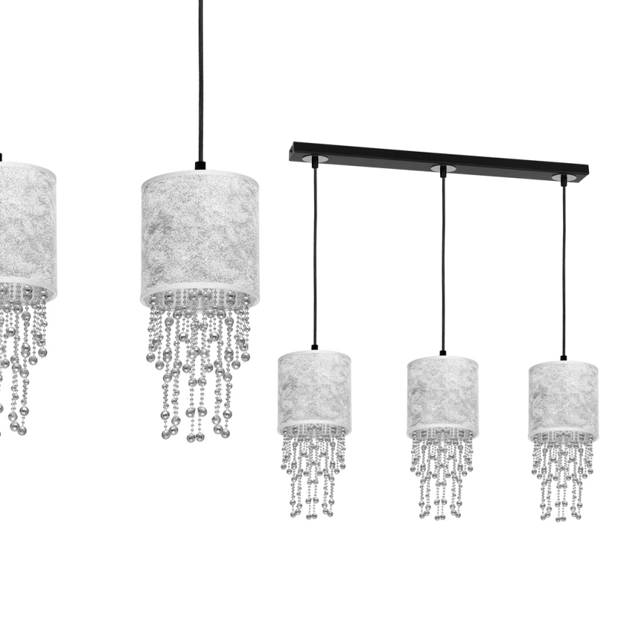Chandelier on a string ALMERIA 3xE27/60W/230V