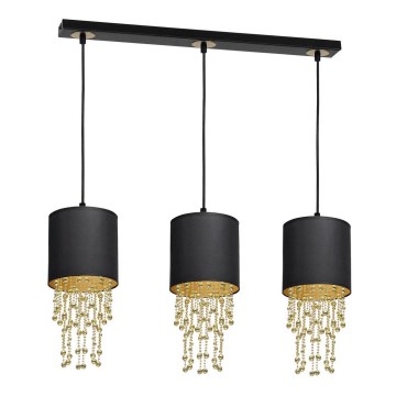 Chandelier on a string ALMERIA 3xE27/60W/230V