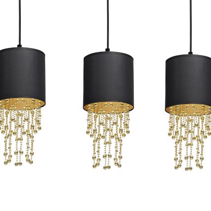 Chandelier on a string ALMERIA 3xE27/60W/230V