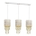 Chandelier on a string ALMERIA 3xE27/60W/230V