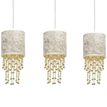 Chandelier on a string ALMERIA 3xE27/60W/230V