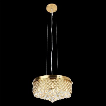 Chandelier on a string AMAPOLI 7xG9/28W/230V d. 45 cm gold