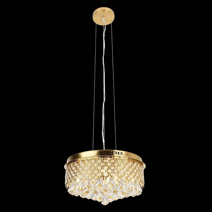 Chandelier on a string AMAPOLI 7xG9/28W/230V d. 45 cm gold