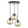 Chandelier on a string AMBRE WOOD 3xE27/60W/230V d. 30 cm