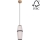 Chandelier on a string AMIGO 1xE27/25W/230V oak – FSC certified