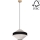Chandelier on a string AMIGO 1xE27/60W/230V oak – FSC certified