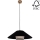 Chandelier on a string AMIGO 1xE27/60W/230V oak – FSC certified