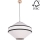 Chandelier on a string AMIGO 1xE27/60W/230V oak – FSC certified