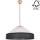 Chandelier on a string AMIGO 1xE27/60W/230V oak – FSC certified