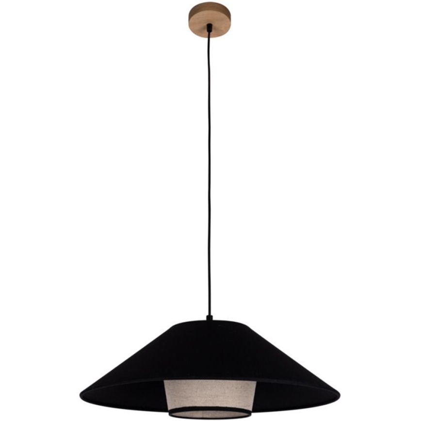 Chandelier on a string AMIGO 1xE27/60W/230V oak