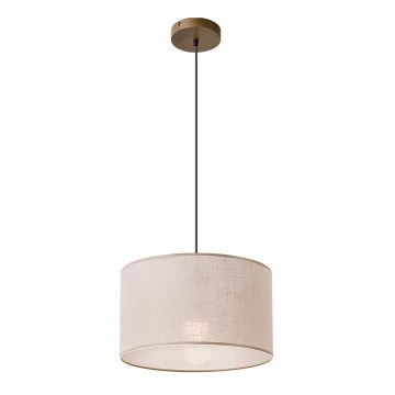 Chandelier on a string ANTONIO 1xE27/60W/230V beech